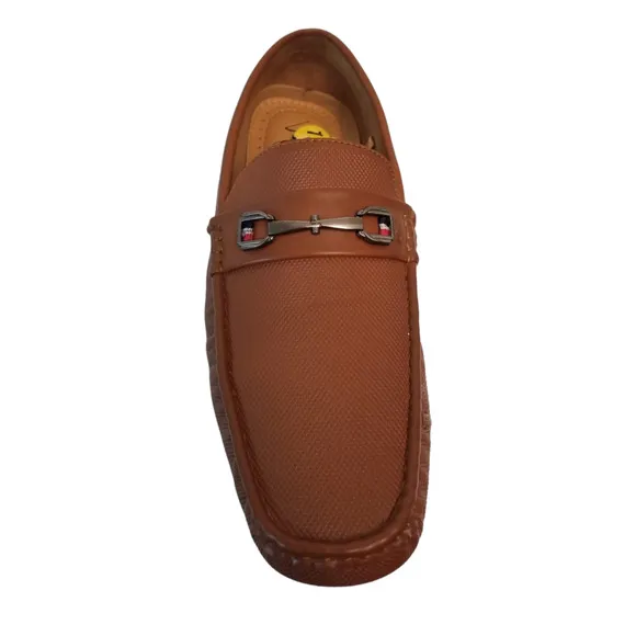Beverly Hills Lance Polo Club Slip on Shoes Color Cognac 230 Men's‎ Size 13