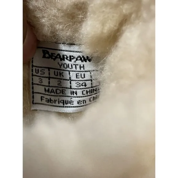 Big Girls Size (3) BEARPAW Mia Boots, from Finish Line Pink Suede Sheepskin
