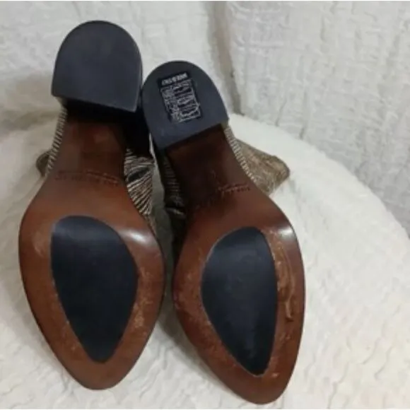 Billy Reid Multicolor Handmade Leather Booties Size 7.5