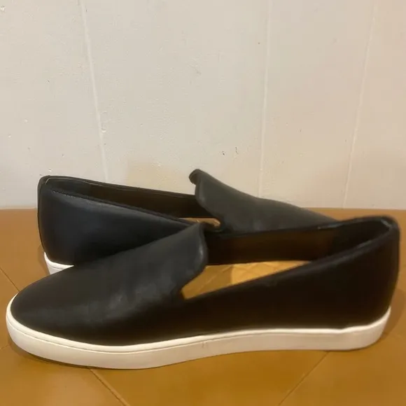 Birdies Womens Starling Loafer Black Leather Slip On Comfort Casual Shoes Sz 7