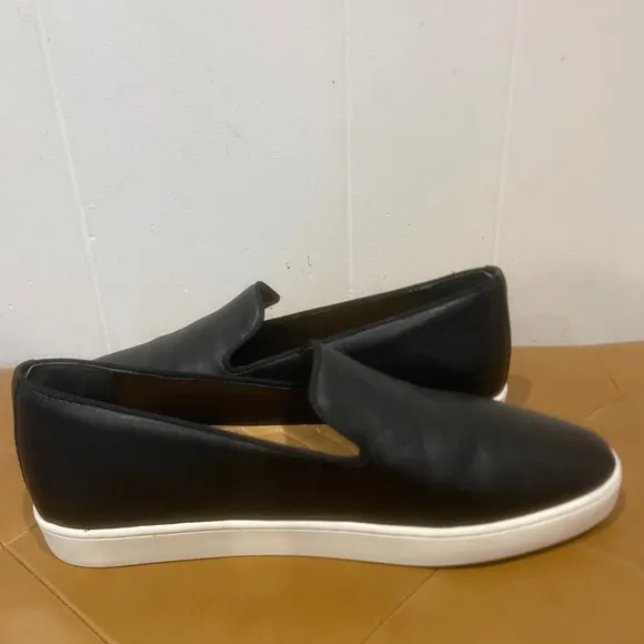 Birdies Womens Starling Loafer Black Leather Slip On Comfort Casual Shoes Sz 7