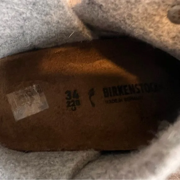 Birkenstock Andermatt Shearling Youth Slip On Shoe Size 34 aka 3-4 SKU#243165