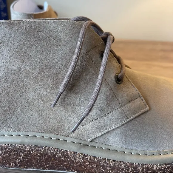 Birkenstock Milton Suede Desert Boots in Ginger - New In Box