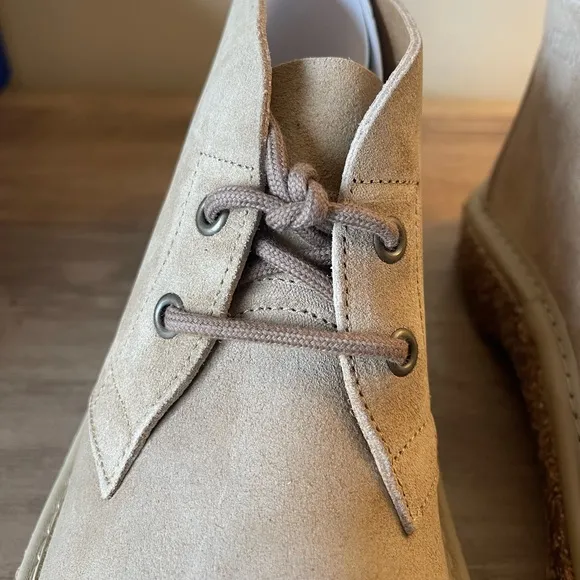 Birkenstock Milton Suede Desert Boots in Ginger - New In Box