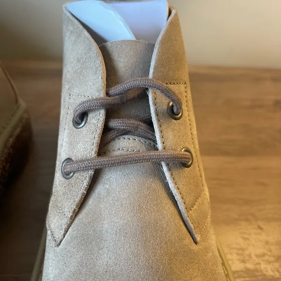 Birkenstock Milton Suede Desert Boots in Ginger - New In Box