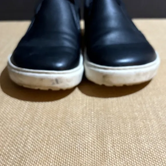 Birkenstock Oswego Mens Shoes US: 45 (US 12- 12.5) Black Leather Slip On Sneaker