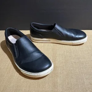 Birkenstock Oswego Mens Shoes US: 45 (US 12- 12.5) Black Leather Slip On Sneaker