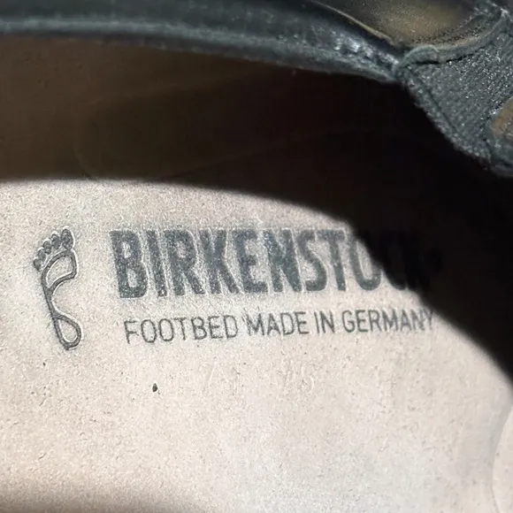 Birkenstock Oswego Mens Shoes US: 45 (US 12- 12.5) Black Leather Slip On Sneaker