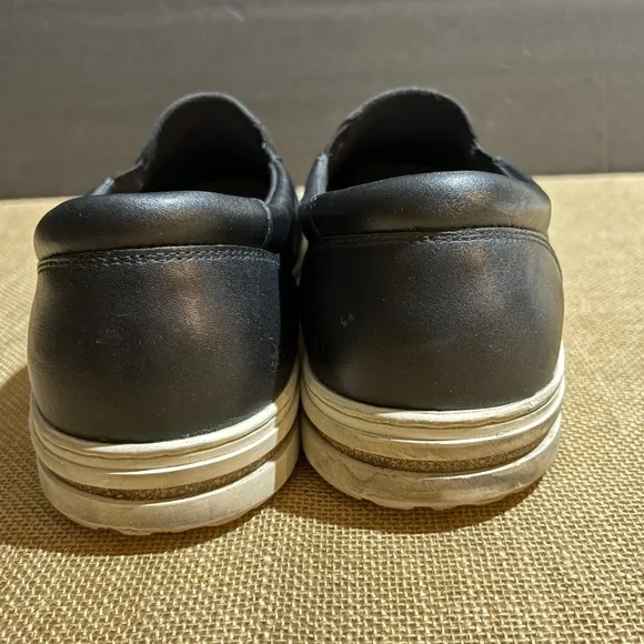 Birkenstock Oswego Mens Shoes US: 45 (US 12- 12.5) Black Leather Slip On Sneaker