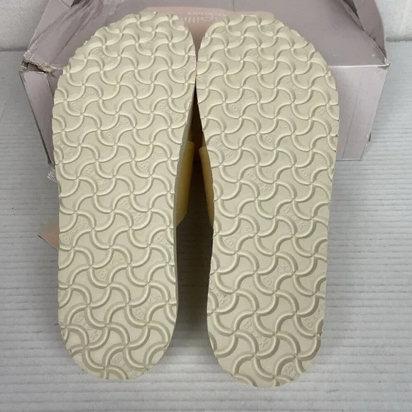 Birkenstock Papillio Almina Leather Platform Sandal Narrow Fit EU41 Ecru 1026906