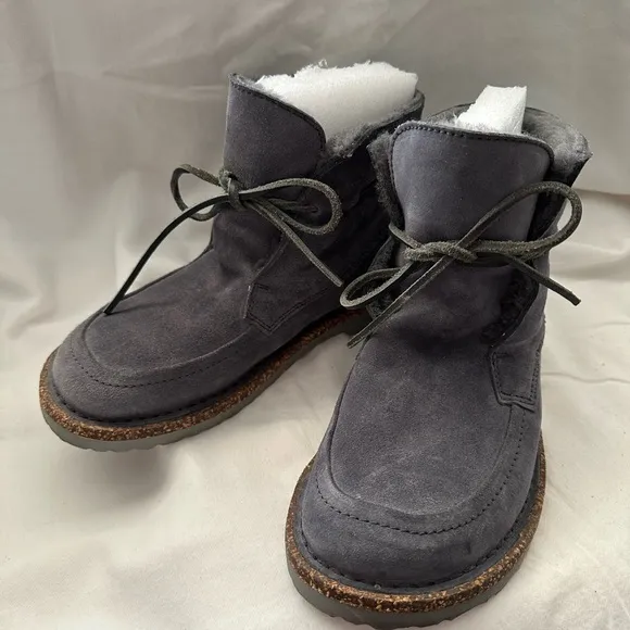 Birkenstock Women’s BAKKI in Graphite Gray; Size EU 38 Regular Width (US 7-7.5)
