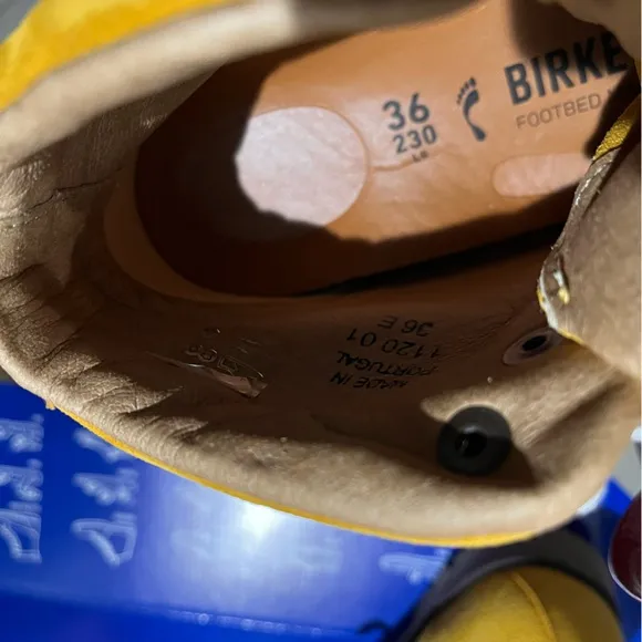 Birkenstock Yellow Boots Stylish Durable Comfort
