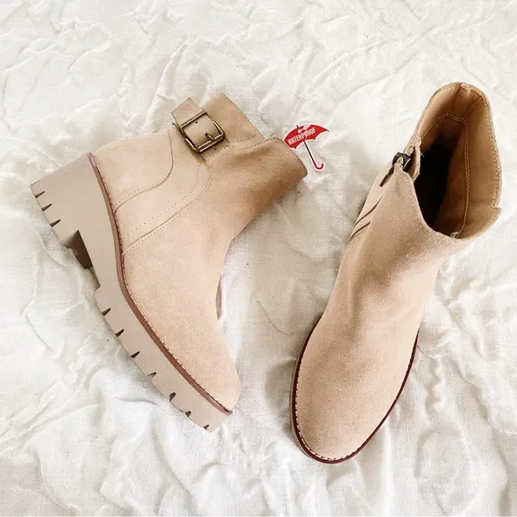 Blondo Darleen Waterproof Ankle Boots Size 7.5