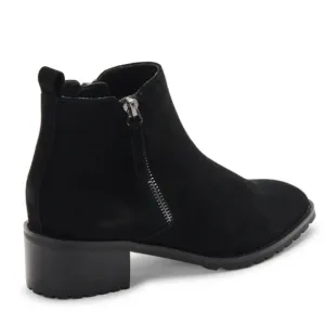 Blondo SAMARA black suede waterproof ankle boots size 9