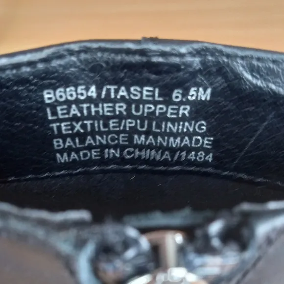 BLONDO 'Tasel' Waterproof Genuine Leather Ankle Boots in Black
