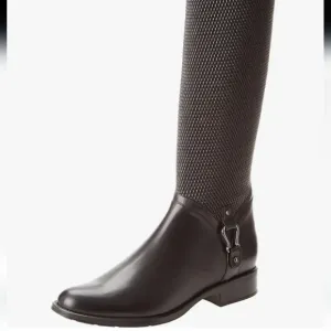 Blondo Verga Aqua Protect Tall Leather Boots Women's Size 9 Black