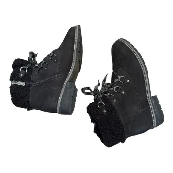Blondo waterproof black insulated winter boots size 9