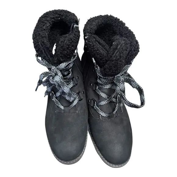 Blondo waterproof black insulated winter boots size 9