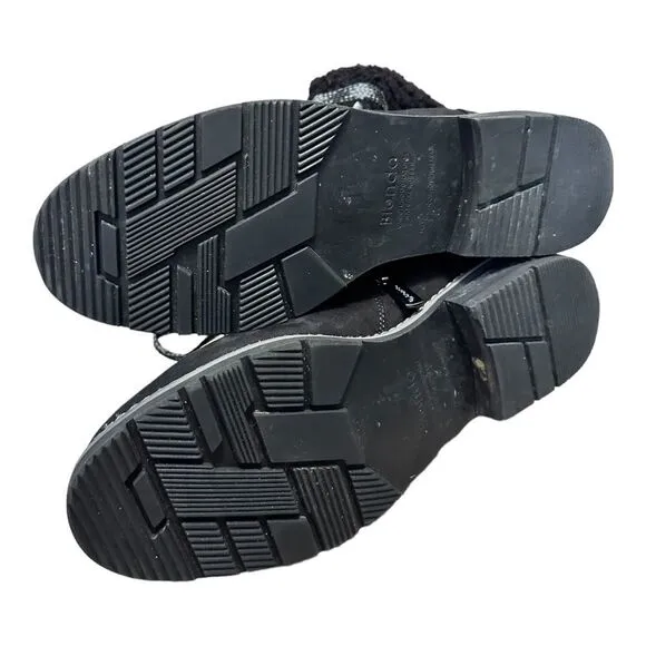 Blondo waterproof black insulated winter boots size 9
