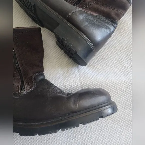 Blondo leather boots wool waterproof