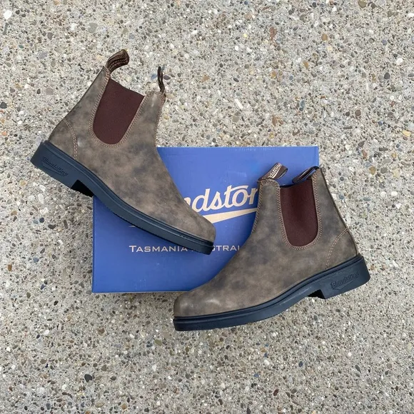 Blundstone 1306 Chelsea Dress Boot Women's Rustic Brown