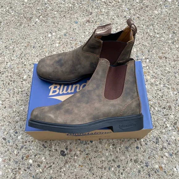 Blundstone 1306 Chelsea Dress Boot Women's Rustic Brown