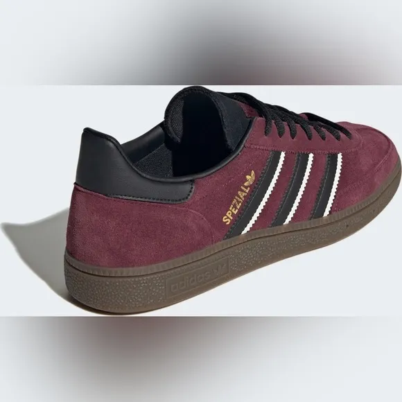 BNIB! Adidas Originals Handball Spezial Men’s 10.5 Shoes Maroon/Black IG6184