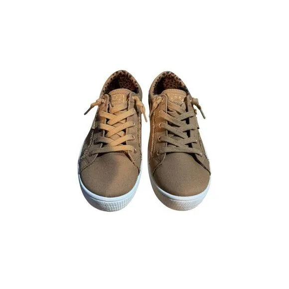 BOBS Shoes Womens 6 Brown Chestnut B Extra Cute Sneakers Skechers Memory Foam