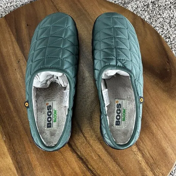 Bogs Snowday II Women's Size 7 Slipper Jade Shoes Slip On 72698