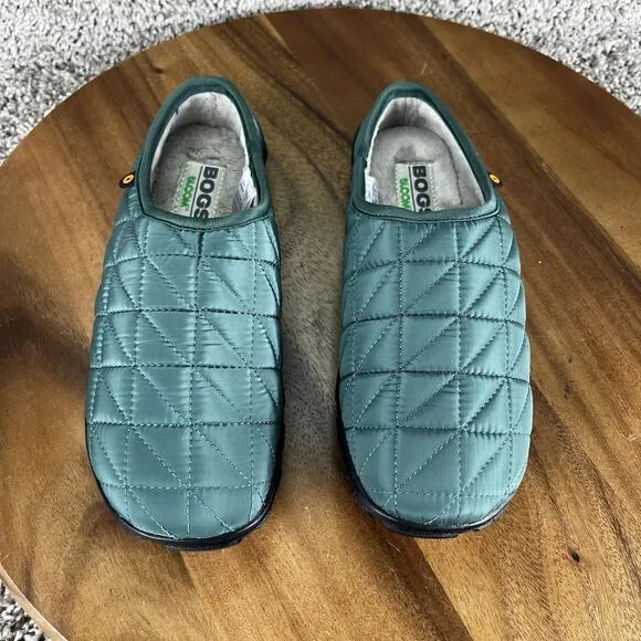 Bogs Snowday II Women's Size 7 Slipper Jade Shoes Slip On 72698