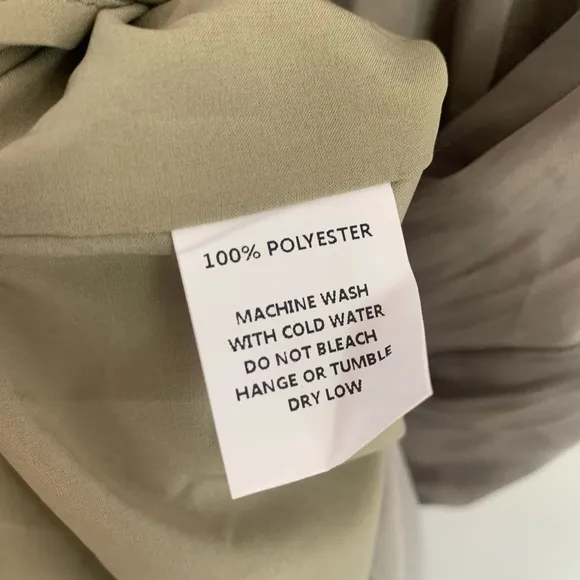 Bohme Willa ruffle Dress in sage size large