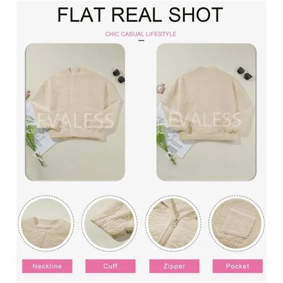 Bomber Jackets for Women Spring Fashion 2025 Cute Jacquard Coats