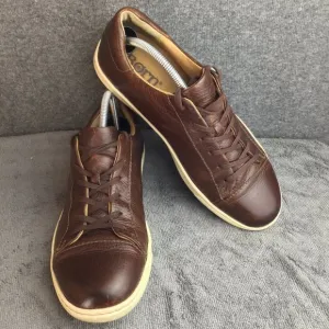 Born Allegheny II Brown Leather Lace-up Shoes Sneakers Mens Sz 9.5 Oxblo…