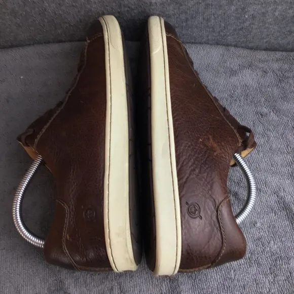 Born Allegheny II Brown Leather Lace-up Shoes Sneakers Mens Sz 9.5 Oxblo…