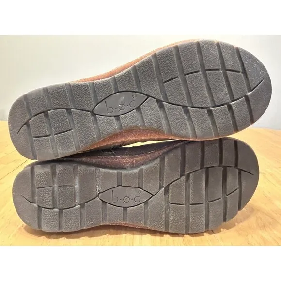Born b.o.c. Addi Bootie size 7.5 Dark Taupe Ankle Zipper Comfort