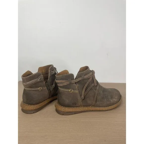Born Women's Tarkiln brown leather boots 7.5