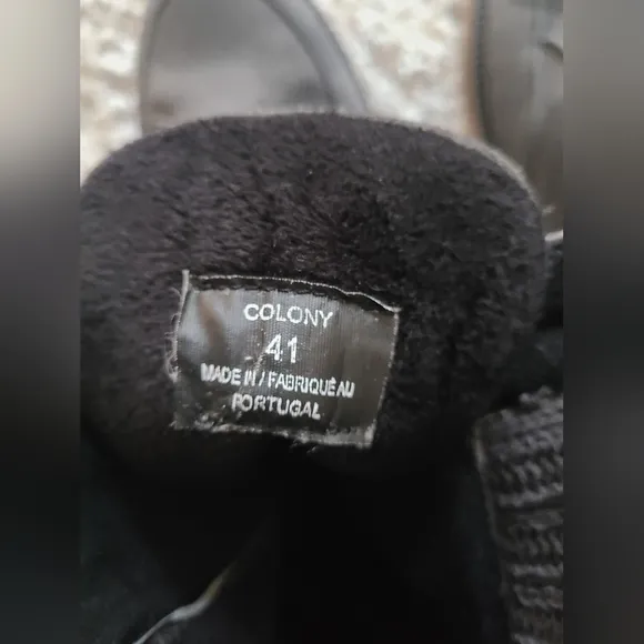 Bos &amp; Co Colony Women's Waterproof Gray Suede Boots Size 41 Hiking Winter