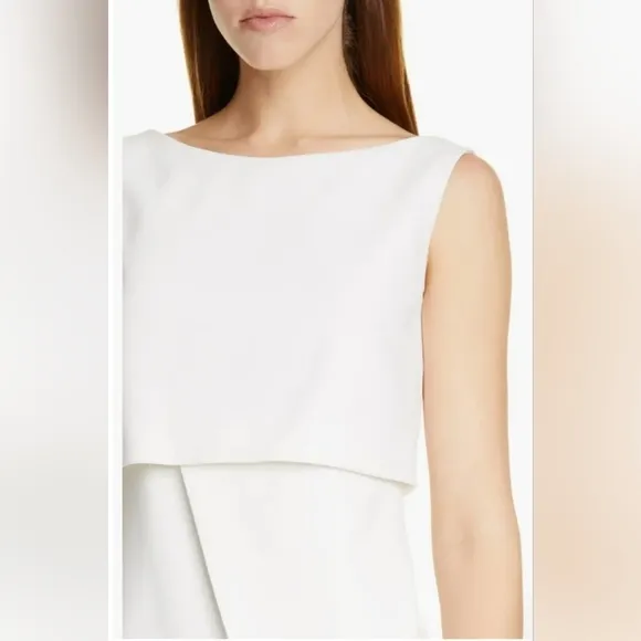 BOSS Danita Faux Wrap Ponte Sheath Dress