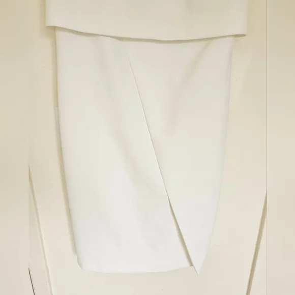 BOSS Danita Faux Wrap Ponte Sheath Dress