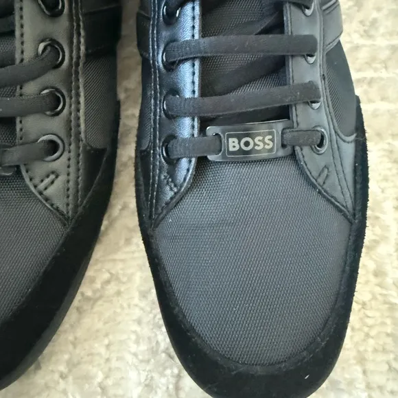 BOSS Men's Black Sneakers