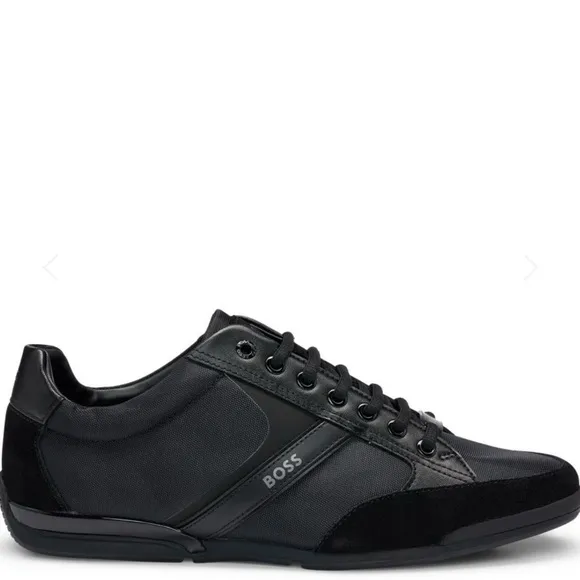 BOSS Men's Black Sneakers