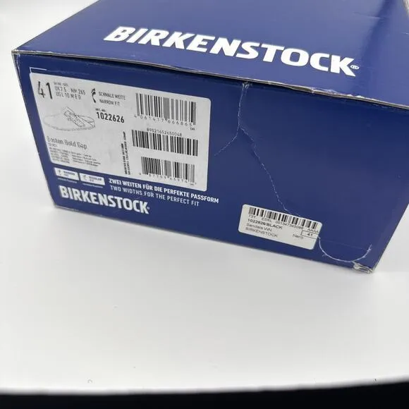 Boston Bold Gap Birkenstocks - NEW - Boxed - Mens Size 8 - Womens Size 10