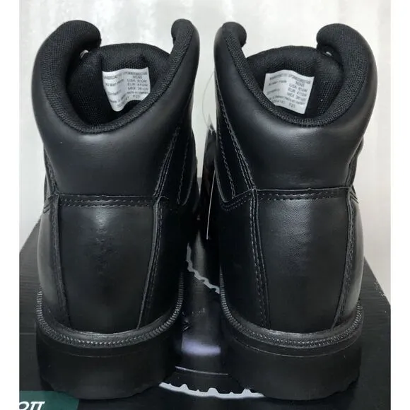Brahma Escott Men's Soft Toe 6&quot; Black Work Boot Slip &amp; Oil Resistant Size 8.5W