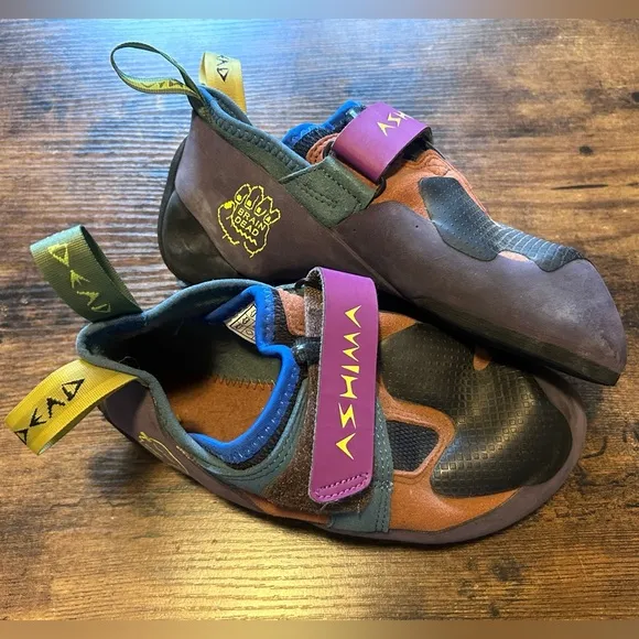 Brain Dead x evolv x Ashima climbing shoes