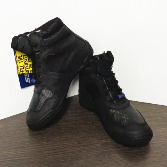 Brand New Bates Marauder Men's Motorcycle Boots. SZ:8 New In Box. E08810 F53