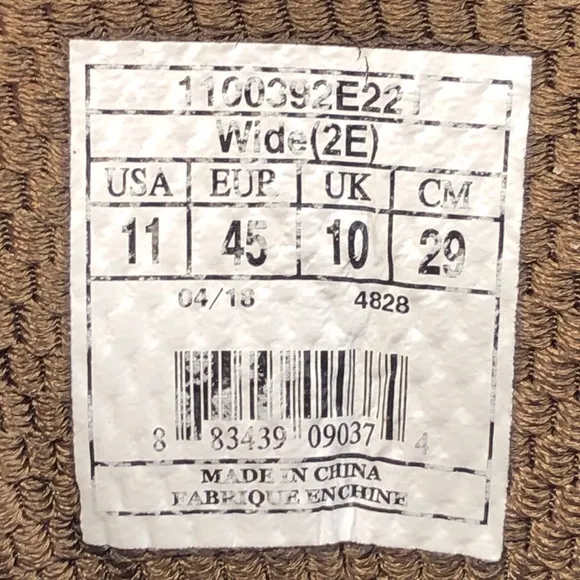 Brooks Addiction Brown Leather Walking Shoes 11 EE