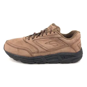 Brooks Addiction Brown Leather Walking Shoes 11 EE