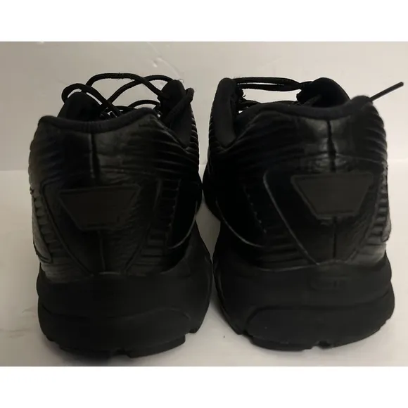 BROOKS Addiction Walker 2 Men’s Shoes Size 13 D Black Leather tennis athletic