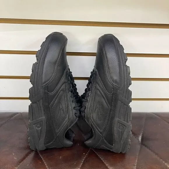 Brooks Addiction Walker Comfort Walking Black Shoes Womens Sz 9 2E Extra Wide