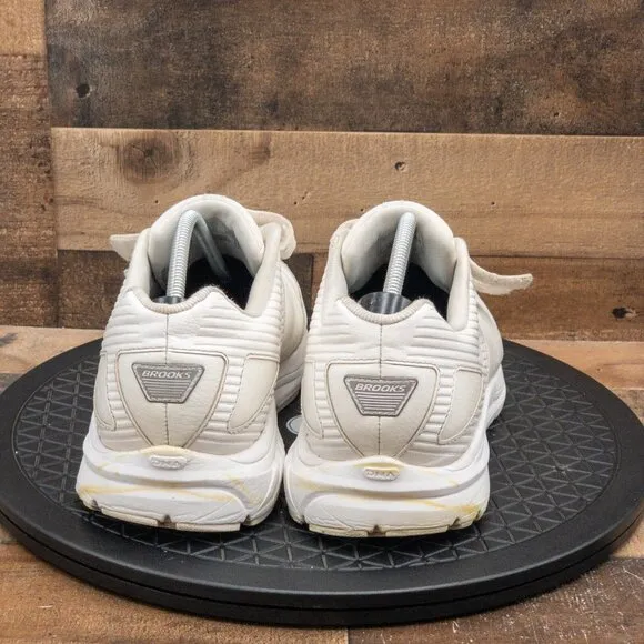BROOKS ADDICTION WLK WALKER MENS ATHLETIC SHOES DOUBLE STRAP WHITE SIZE 13EE